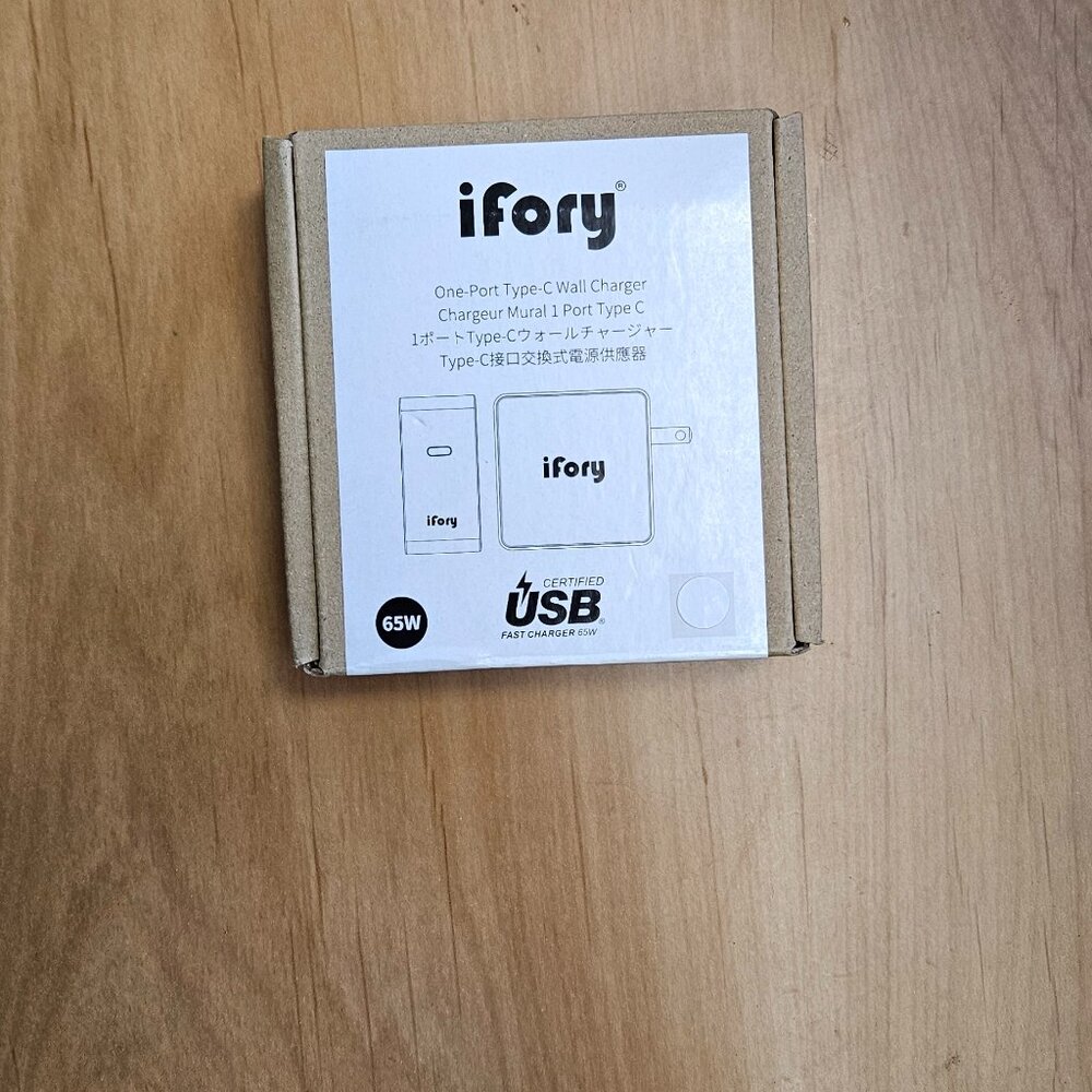 Ifory Type C  USB Wall Charger